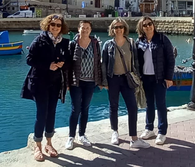 4 enseignantes de l’école à Malte !