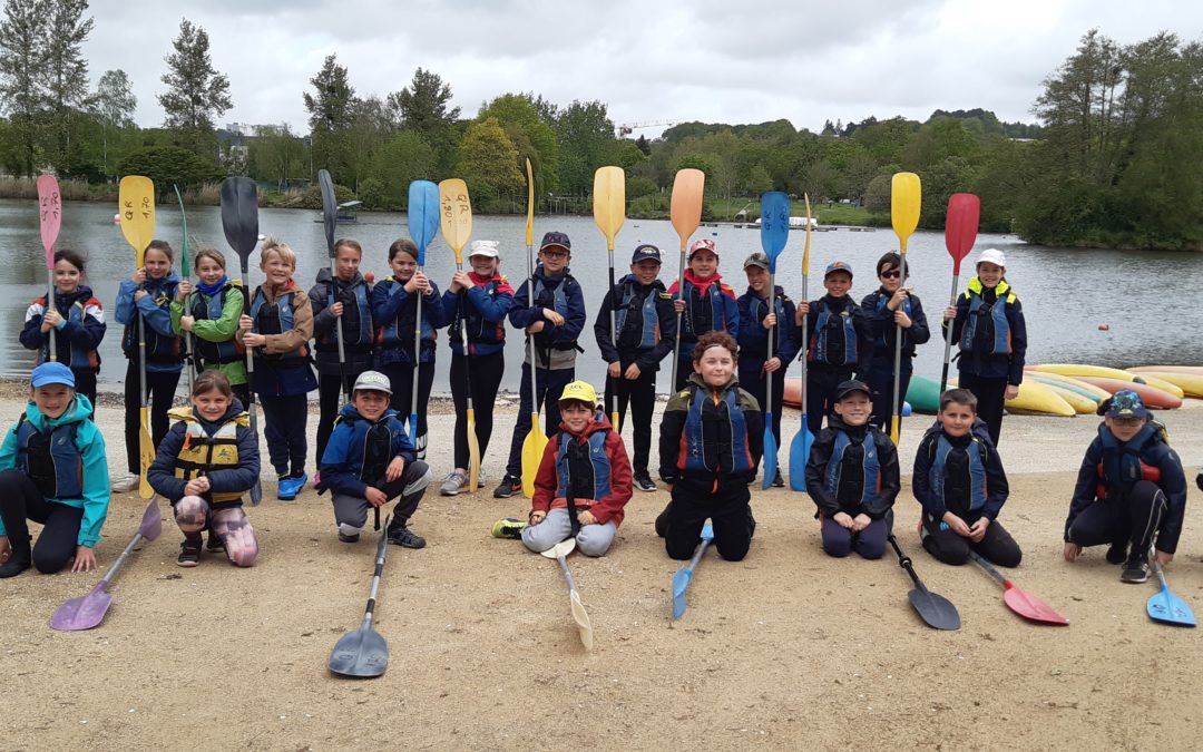 CM1: initiation au kayak