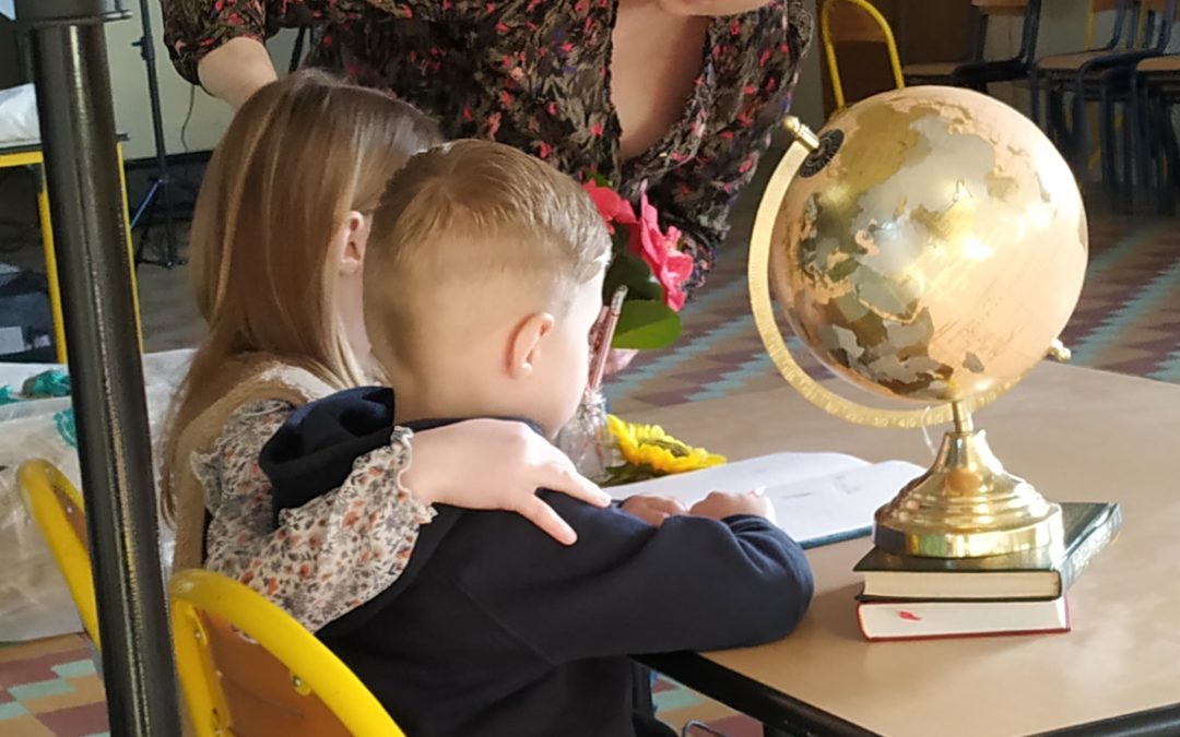 La photographe à l’école